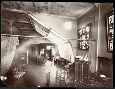 Studio di un fotografo di ritratti da Byron Company